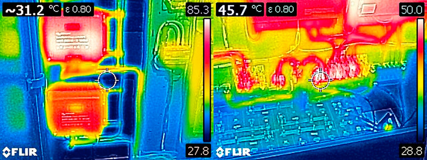Bild 7 Überprüft werden können auch Anlagenkomponenten, wie elektrische Verbindungen, Wechselrichter oder Batteriespeicher.