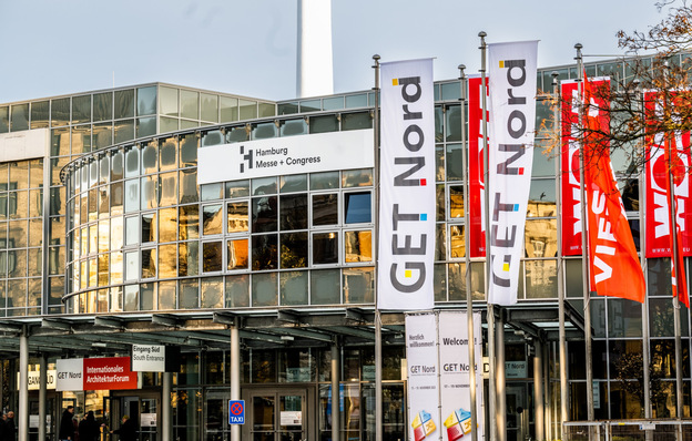 © Hamburg Messe und Congress / Romanus Fuhrmann 2022 kamen rund 35 000 Besucher zur GET Nord. 99 % der Besucher hatten bei einer Befragung angegeben, die GET Nord weiterzuempfehlen.