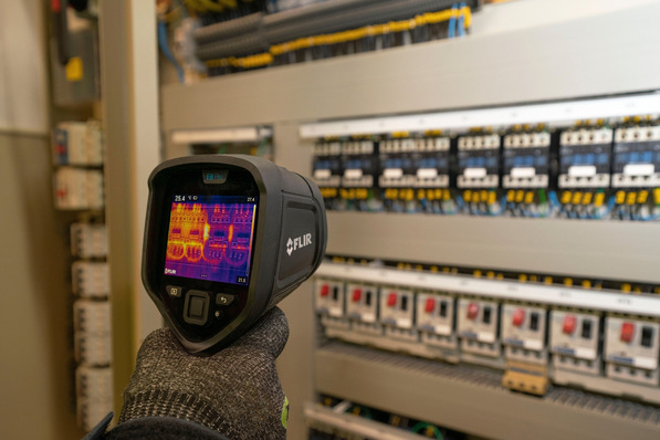© Teledyne Flir Bild 1 Mit einer hoch auflösenden Thermografie-Kamera lassen sich Probleme schneller und zuverlässiger erkennen.