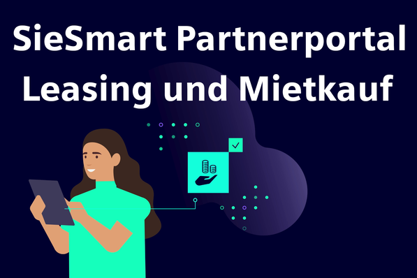 © Siemens Siemens: Über SieSmart können Vertriebspartner ihren Geschäftskunden eine schnelle und einfache Finanzierung in Echtzeit ermöglichen.