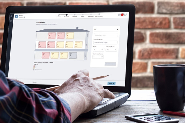 © Wolf Wolf: Web-Applikation WohnraumlüftungsPlaner.