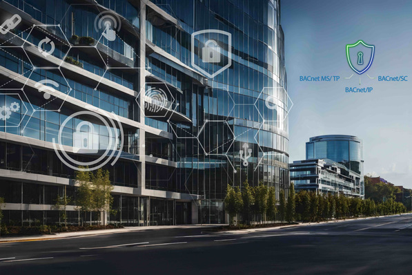 © Metz Connect Bild 1 BACnet/SC ermöglicht eine sichere und verschlüsselte Datenkommunikation in kritischen Infrastrukturen der Gebäudeautomation.