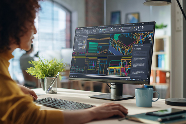 © Autodesk Bild 1 KI-Software unterstützt Planer bei der Konzeption, Planung, Berechnung und Optimierung von Bauwerken.