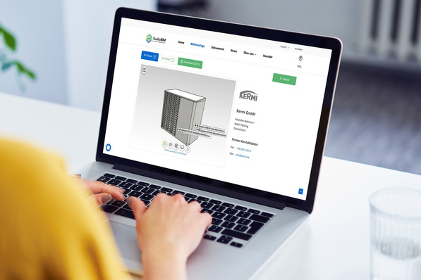 © Kermi QualityBIM: Plattform für qualitätsgesicherte und standardisierte TGA-BIM-Daten.