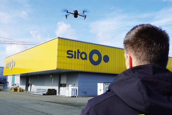 © Sita Bauelemente Sita: Überflieger-Service für Dachaufmaße.